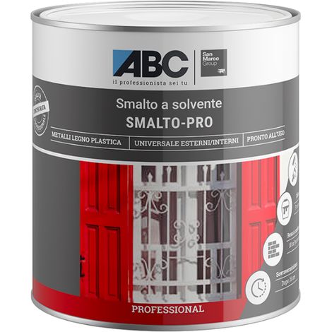 ABC - SMALTO-PRO LUCIDO UNIVERSALE 0,750LT GRIGIO MEDIO