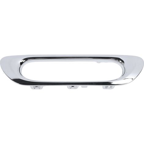 Couvercle de phare antibrouillard de pare-chocs arrière chromé, garniture de lunette de finition de lampe 7365737 pour F55 F56 F57 2013 à 2016 (1/5)