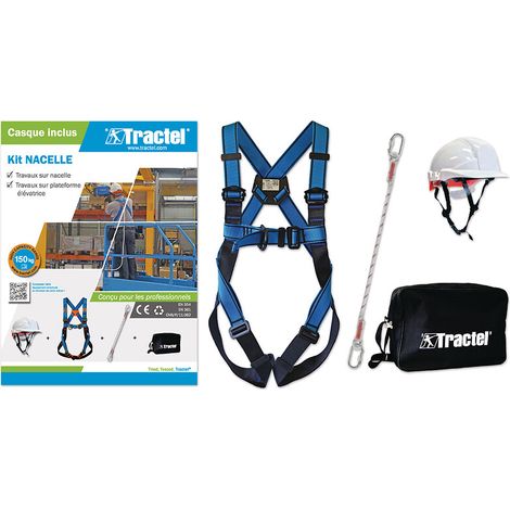 Kit antichute complet avec casque pour opérateur de nacelle - TRACTEL SAS (1/2)