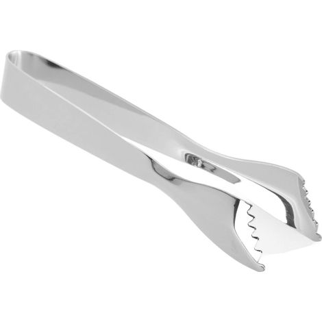 Pince à glace acier inoxydable épaissi – anti-dérapant – pince sucre – bar cuisine – miroir (1/5)