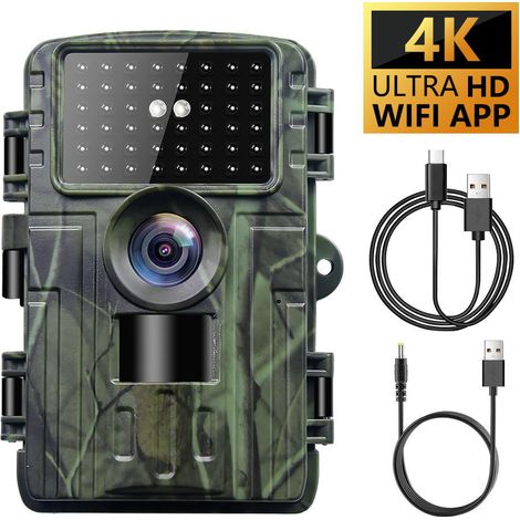 Caméra de chasse extérieure PR5000WIFI, caméra de surveillance de jardin, caméra antivol