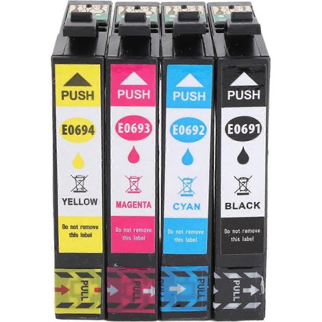 Cartouche d'encre 4 couleurs T0691 T0692 T0693 T0694 Cartouche d'encre BK CMY pour Stylus CX5000