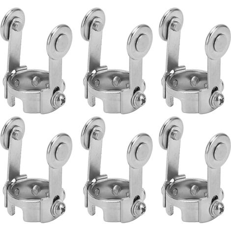 Lot de 6 galets de guidage pour découpeur plasma, entretoise circulaire, compas, accessoires pour torche de soudage portable PT31 (1/5)