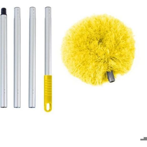 Nettoyeur de Ventilateur de Plafond Duster Duster Ventilateur de Plafond en Microfibre Duster avec Rallonge pour Meubles (1/5)