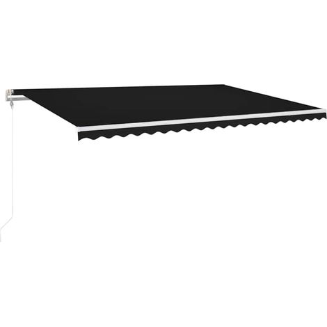 Maison Exclusive - Tenda da Sole Retrattile Automatica 500x350 cm Antracite (1/5)