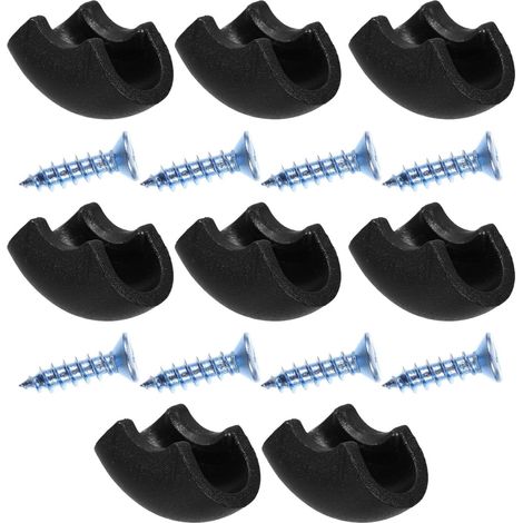 Mikikit Lot de 2 protège-pieds table pour tables basses et d'appoint, (1/5)