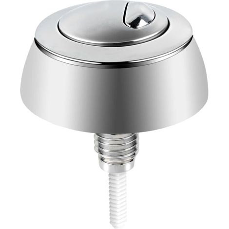 Silver, Adjustable push button for toilet flush for Optima 49 Dual Flush System 16 50 mm (1/5)