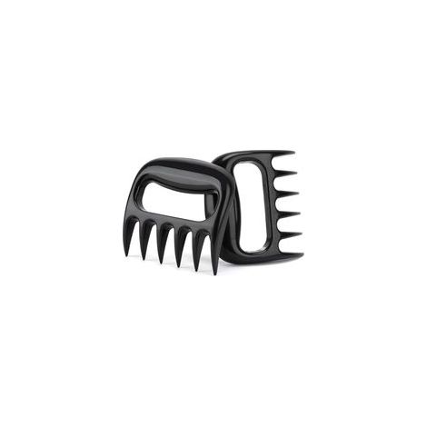 Picadora de carne para alimentos cocinados y barbacoa - regalo con forma de pata de oso, juego de 2 picadoras de carne con forma de pata de oso, accesorio para barbacoa para desmenuzar pollo, ideal pa