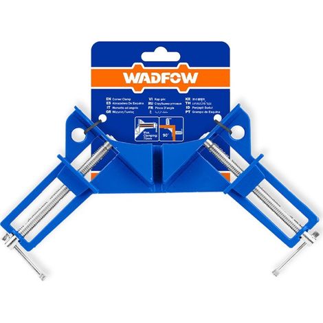 Prensa Esquinera de Aluminio Wadfow 75mm