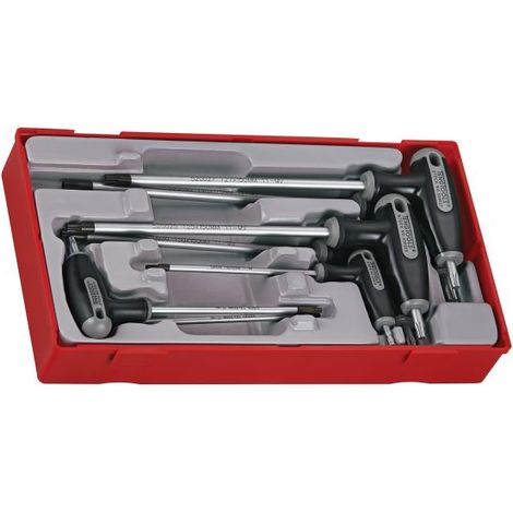 SET DI CHIAVI A GAMBO CON IMPUGNATURA 7 PEZZI - L-68920107