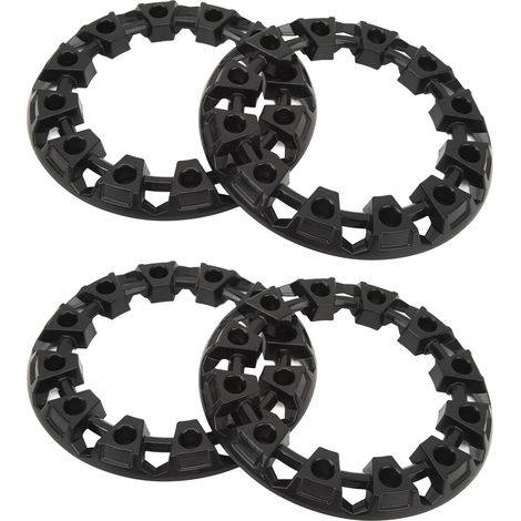 enjoliveurs de roue universels pour quad et karting 6 pouces (diamètre extérieur : env. 170 mm / 6,7 pouces, diamètre intérieur : env. 110 mm / 4,3 pouces) (1/5)