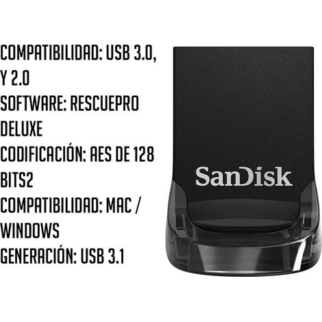 Questa unità flash USB compatta offre velocità di lettura e scrittura fino a 15 volte superiori rispetto alle unità flash USB 2.0 standard, consentendo una rapida sincronizzazione dei dati e una capac (1/4)