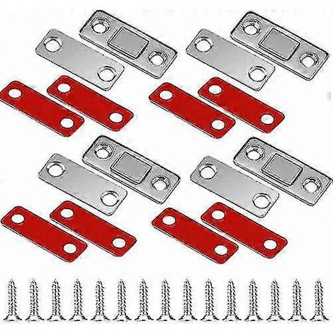 Lot de 4 ferme-portes magnétiques utilitaires (1/4)