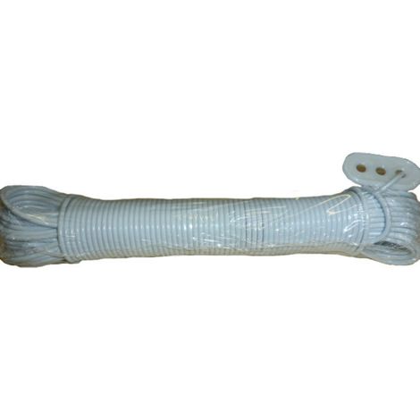 Cuerda de tender acero recubierto de 3 mm