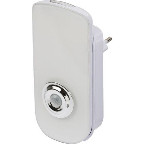 Brennenstuhl LED Sicherheitsleuchte / Nachtlicht mit Infrarot Bewegungsmelder mit SMD LEDs, automatisches Einschalten bei Stromausfall, 50 + 40 lm, in (1/4)