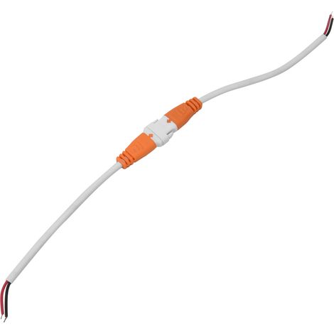Lot de 10 connecteurs 2 broches mâle-femelle, câble adaptateur DC pour ruban LED (1/5)