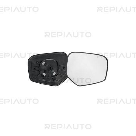 Verre de rétroviseur droit chauffant convexe avec support Mitsubishi L200 Triton KJ/KK/KL phase 1 2015-2019