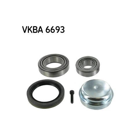 Kit de roulements de roue SKF VKBA 6693 MERCEDES-BENZ 002 980 64 02 5000389879