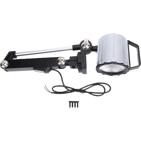 Lampe de tour à bois 24W, haute luminosité, tête réglable à 360 °, LED articulée Flexible, travail (1/5)