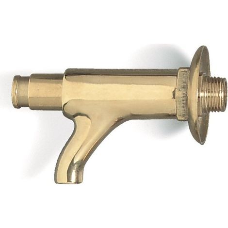 Rubinetto a pulsante in ottone nudo attacco 1/2" per fontane 656700OL1/2