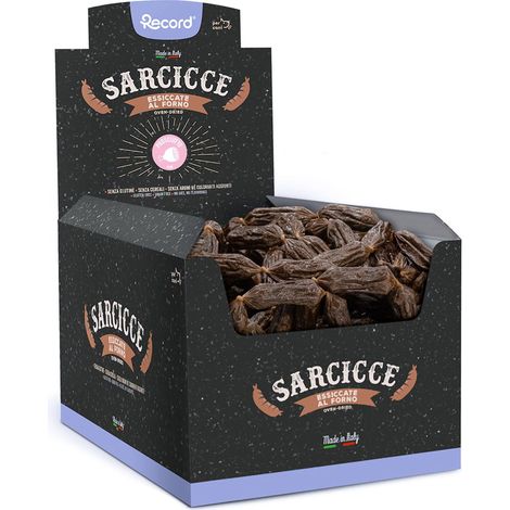 Sarcicce snack per cani gusto prosciutto confezione da 335 salsiccine (1/2)