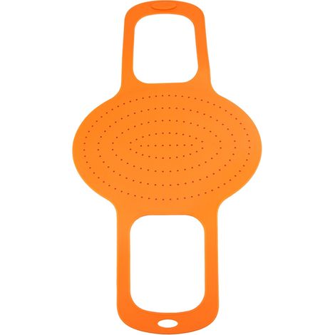 Tapis de cuisson antiadhésif en silicone alimentaire résistant à la chaleur pour dinde (orange) (1/5)