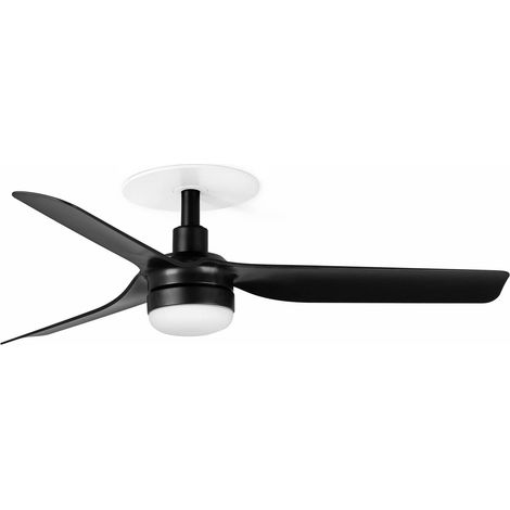 MINI PUNT RECESSED S Ventilator schwarz 20W SWT