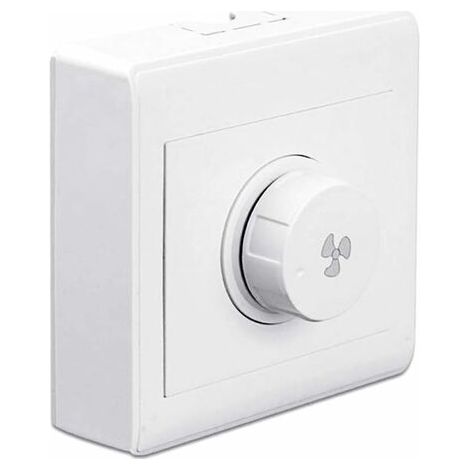 86 Type Réglage du Ventilateur de Plafond Régulateur de Vitesse en continu Interrupteur Mural 220V 10A pour gradateur 15-300W (1/5)