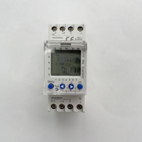 Minuteur programmable AHC812 220V 16A Prise multicanaux (1/3)