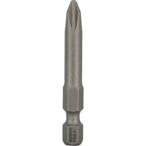 BOSCH 2607001528 EMBOUT LOT DE 3 PH CRUCIFORME GR.2 X H 49 MM
