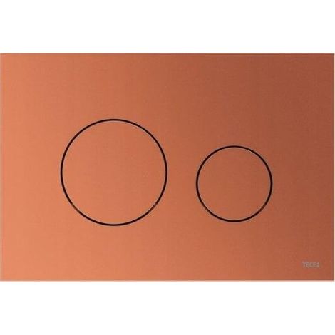 TECE Pulsante di Scarico Chocolat Marrone Metallizzato Design Moderno