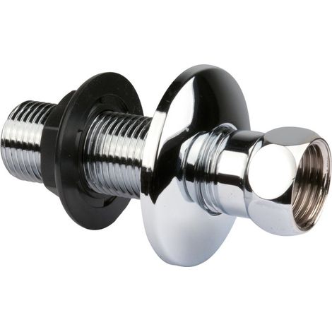 Watts – Raccord traversée de cloison à écrou tournant MF 1/2' – 115 mm – Filetage entrée 1/2' – Pour espaces confinés