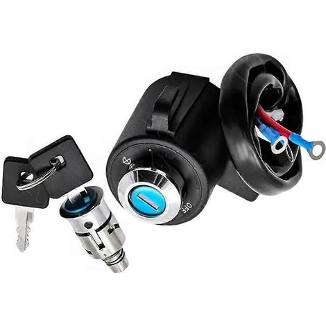 Cylindre de verrouillage et clé de contacteur d'allumage pour motos Harley-Davidson 883 XL883 (1995-2003) (1/5)