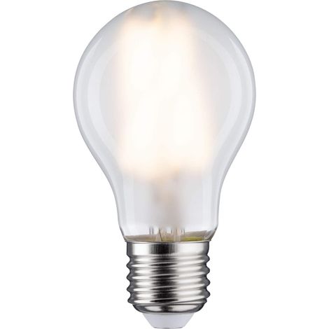 Paulmann 28729 Lampadina LED forma standard lampadina dimmerabile da 7,5 Watt opaco, bianco illuminazione plastica luce 4000 K E27 (1/5)