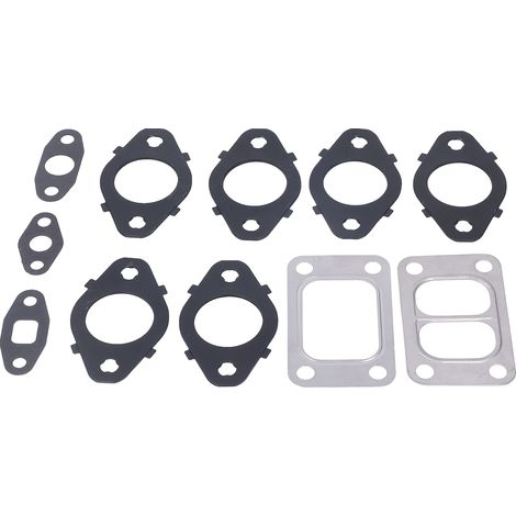 Kit de 11 joints de collecteur d'échappement antirouille, étanches et silencieux, pour Dodge Cummins 24v ISB 5.9L (1/5)