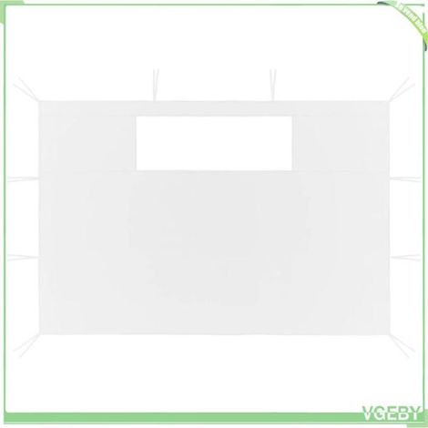 Parois latérales de belvédère - FAFEICY - 3070428 - Blanc - 410x210/280x210 cm - Fenêtres PVC (1/4)
