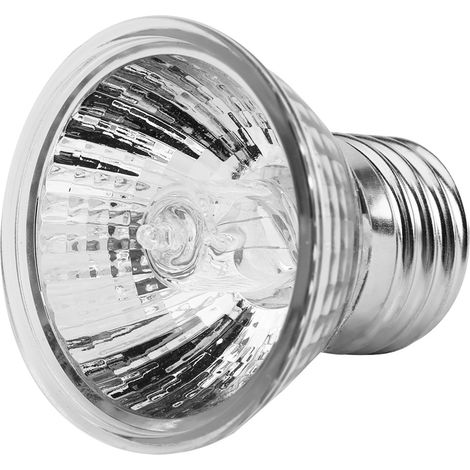 1 pc nouveau 220-240 V lumière chauffante Aquarium chaleur lampe accessoire pour reptiles lézard tortues (25 W) (1/5)