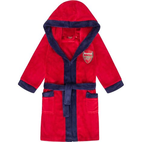 Peignoir garçon, peignoir polaire enfant, football officiel (1/4)