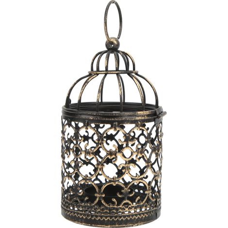 Iron Candle Holder European Retro Iron Rust Protection Elegant Style Vintage Candle Holder for Outdoor Terrace PartyA (1/5)