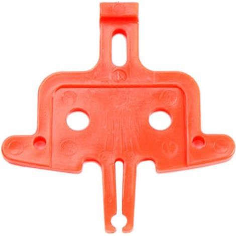 Entretoise hydraulique en plastique pour vélo, durable et facile à utiliser, pour plaquettes de frein VTT. (1/5)