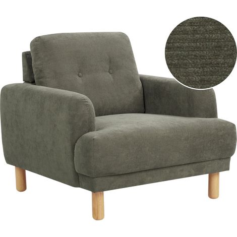 Armchair TUVE Corduroy Dark Green (1/5)