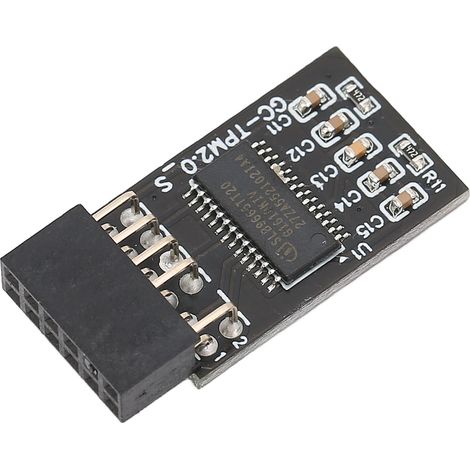 Module de sécurité de chiffrement TPM 2.0 pour carte distante haute performance avec interface LPC 12 broches (1/5)