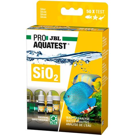 JBL SiO2 Silikat Test Schnelltest Silikatgehalt in Süß- & Meerwasser-Aquarien