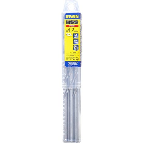 IRWIN METALLBOHRER LANG 4,2 x 120 mm /10 Stk. (1/2)