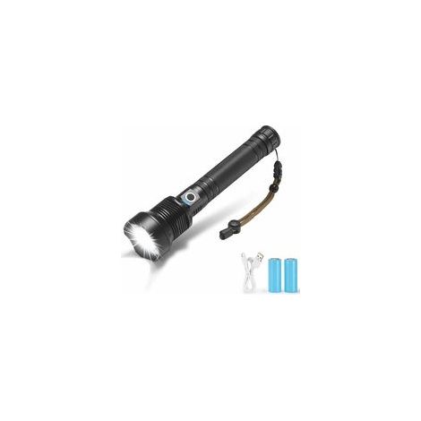 Lampe torche LED 90000 lumens la plus puissante lampe torche USB 26650 xhp70 xhp50 chasse P70 Flashlight