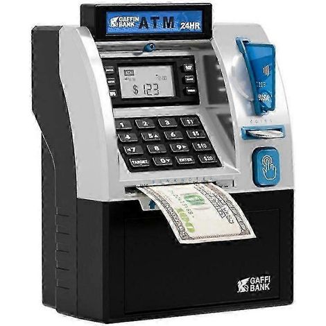 Tirelire distributeur automatique de billets intelligent Tenkaybox - Tirelire distributeur automatique de billets Tenkaybox avec affichage numérique (1/5)
