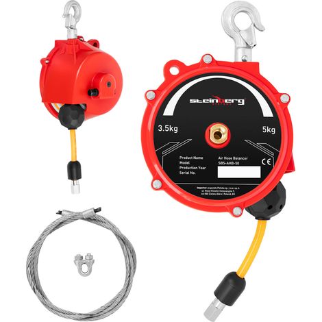 Kabelbalancer mit Druckluftschlauch 3,5 - 5 kg 1,3 m (1/5)