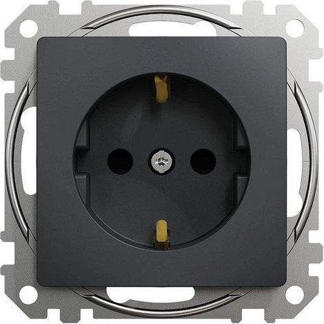 Schneider Electric SDD114022 prise anthracite moderne (1/2)