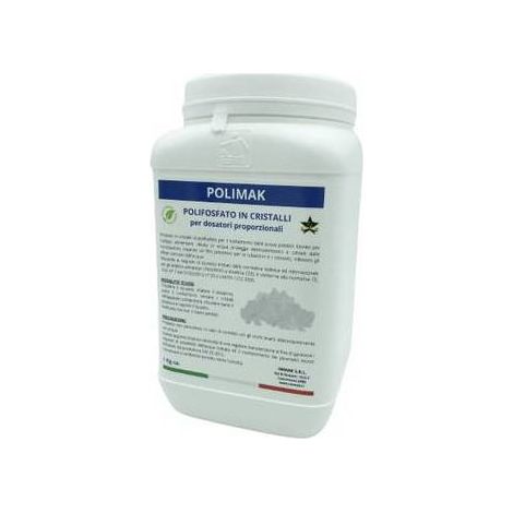 CRISTALLI DI POLIFOSFATO BARATTOLO 1KG Misura: 1 kg