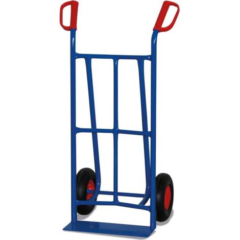 VARIOfit Stahlrohrkarre niedrig Luftbereifung Schaufel 450 x 120 mm (1/3)